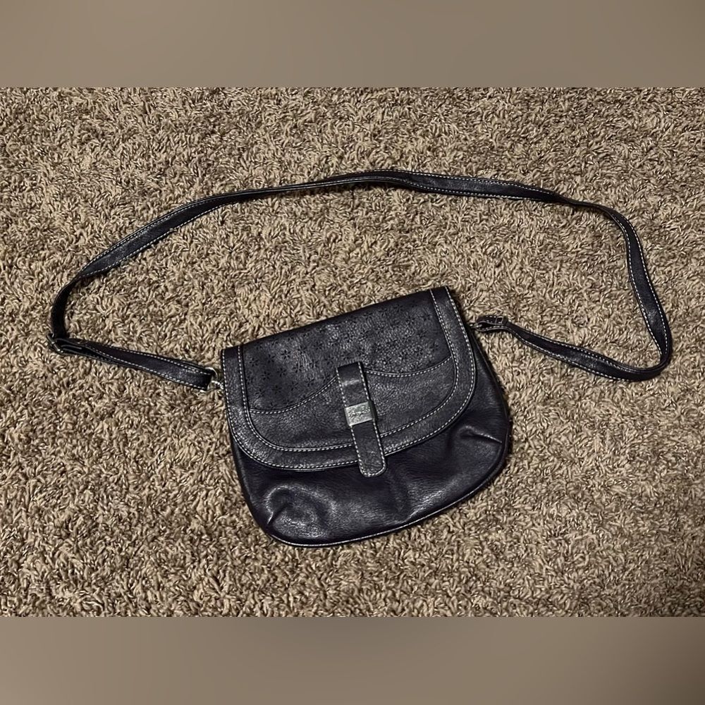 Grace Adele Dark Purple Small Purse